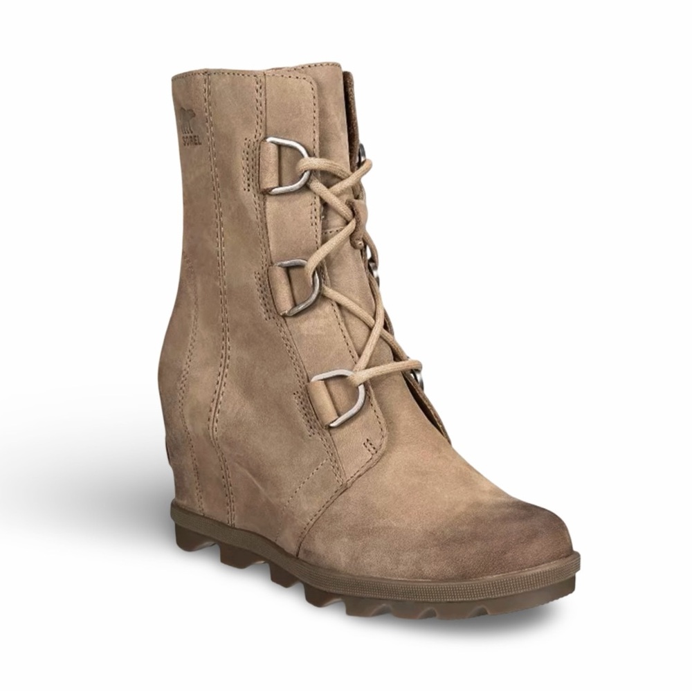 Sorel Joan Of Arctic Wedge II Boots, Ash Brown - Picture 14 of 15